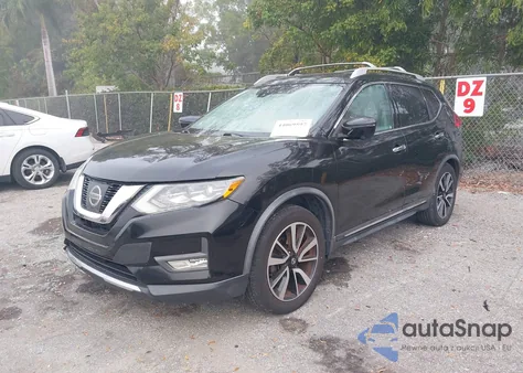 2017 Nissan Rogue Sl из США, поврежденный, VIN JN8AT2MT1HW149560